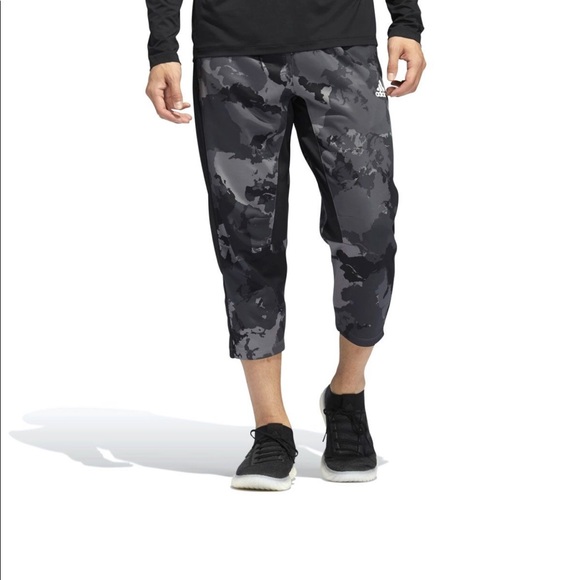 adidas cropped joggers mens